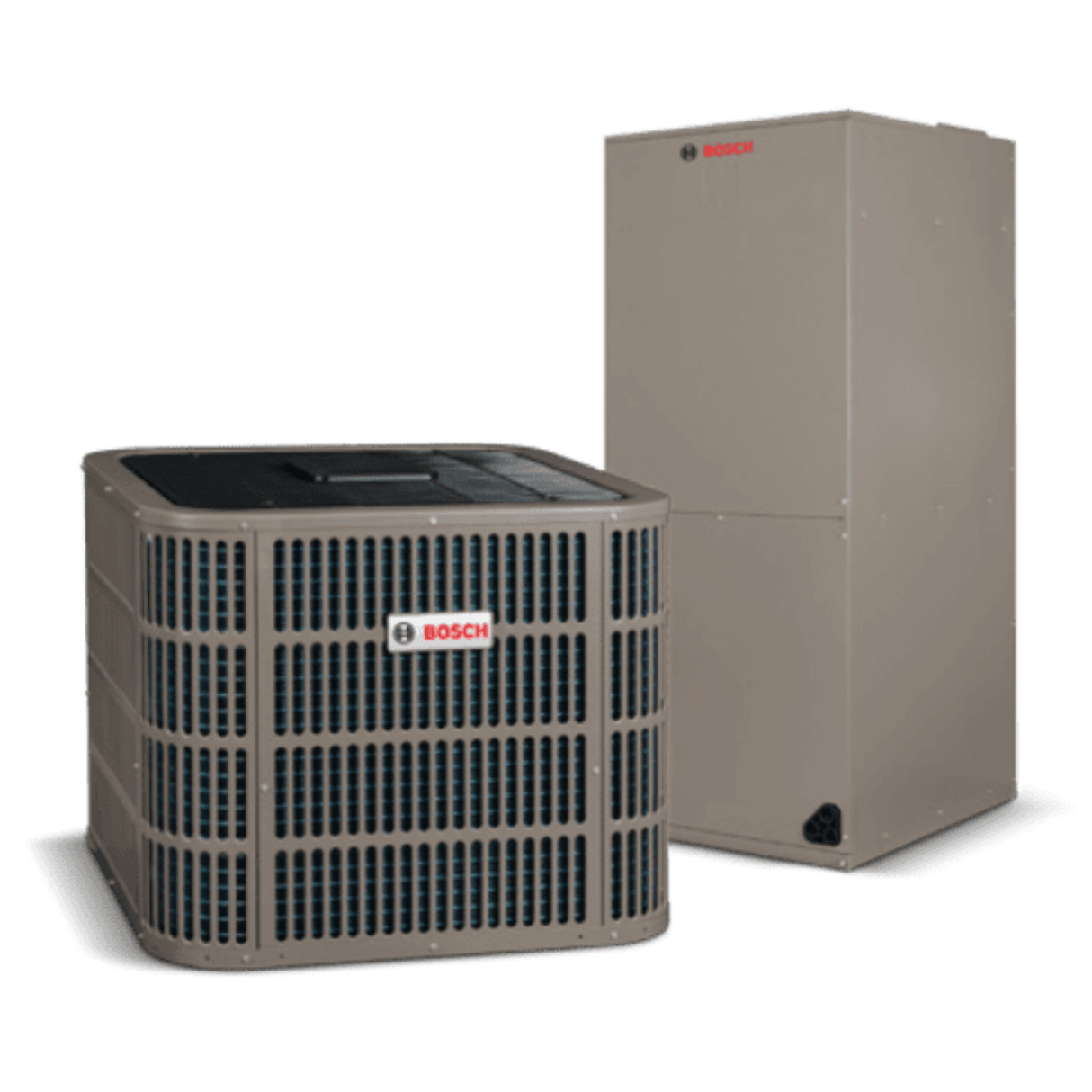 BOSCH IDS 2.0 Central Heat Pump 20 SEER With Electric Air Handler and Heat Kit