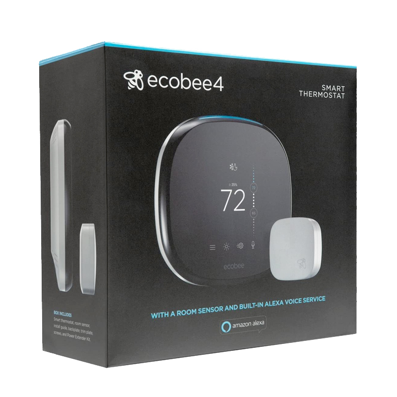 Ecobee 4 Smart Thermostat 1Click Heating Cooling