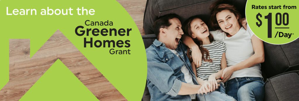 Canada Greener Homes Grant Banner 1e