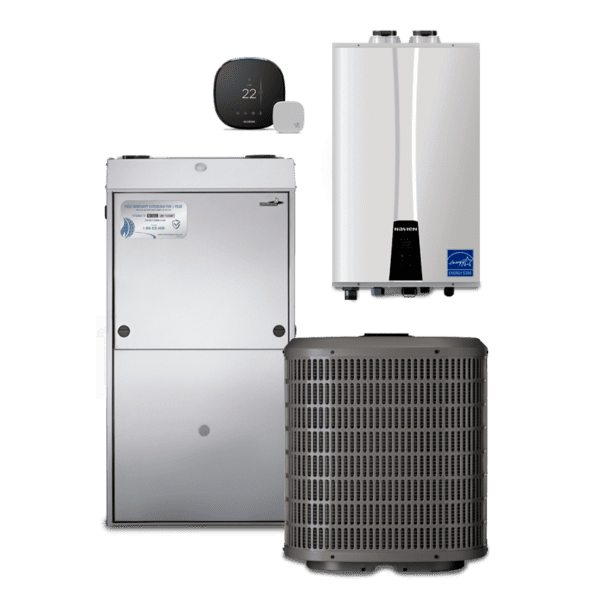 Continental Furnace AC Navien Tankless ecobee4 combo