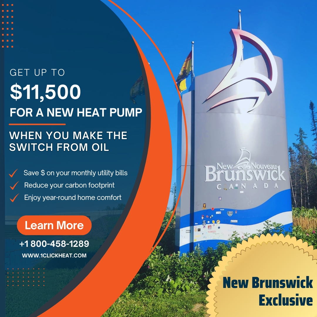 oil to heat pump new brunswick